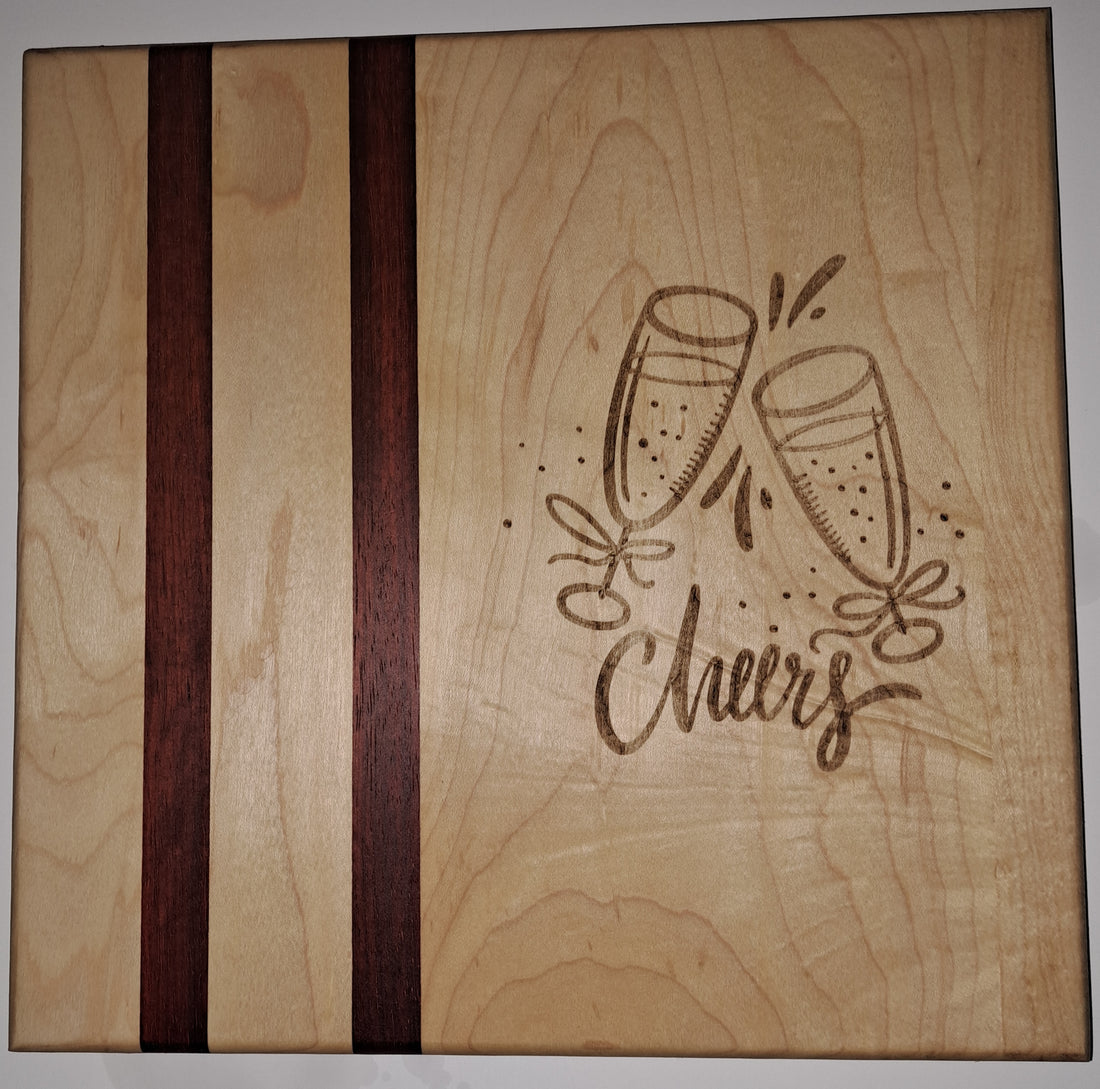 Medium cutting board engraved