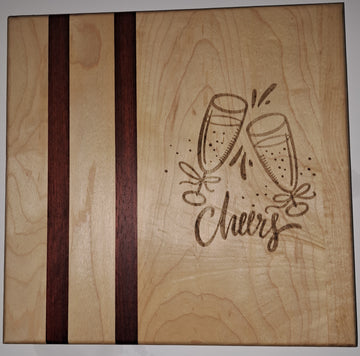 Medium cutting board engraved
