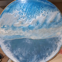 12" round epoxy boards