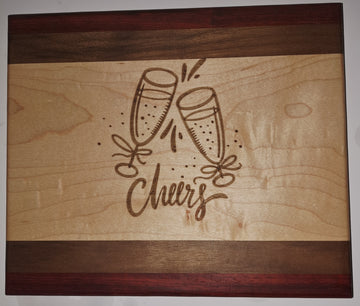 Small cutting board engraved